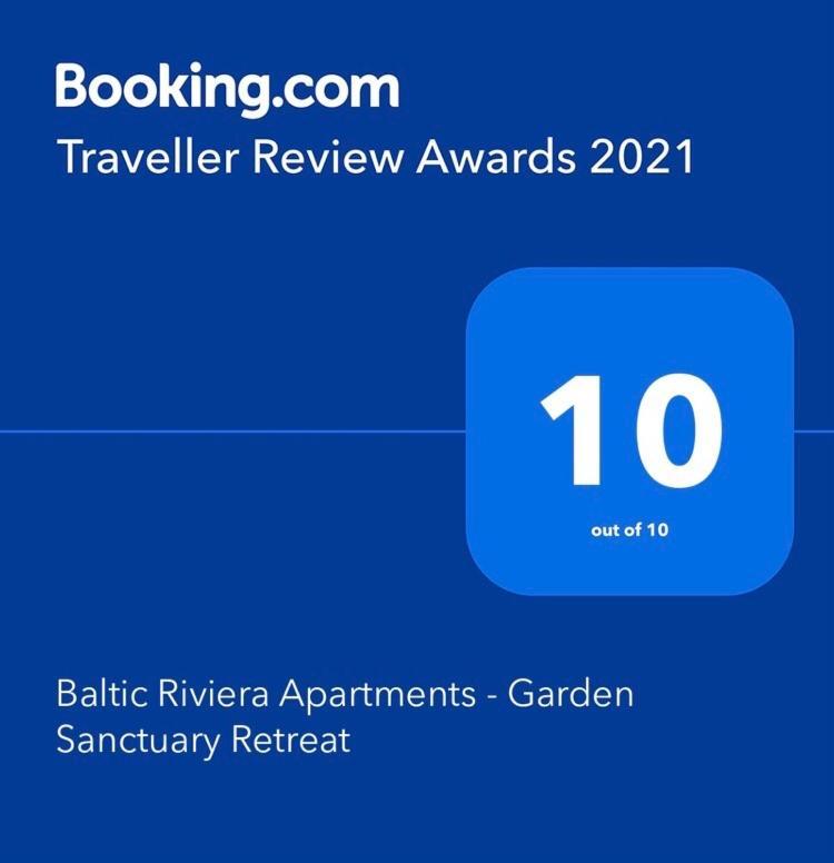 Baltic Riviera Apartments - Garden Sanctuary Retreat Гданск Екстериор снимка