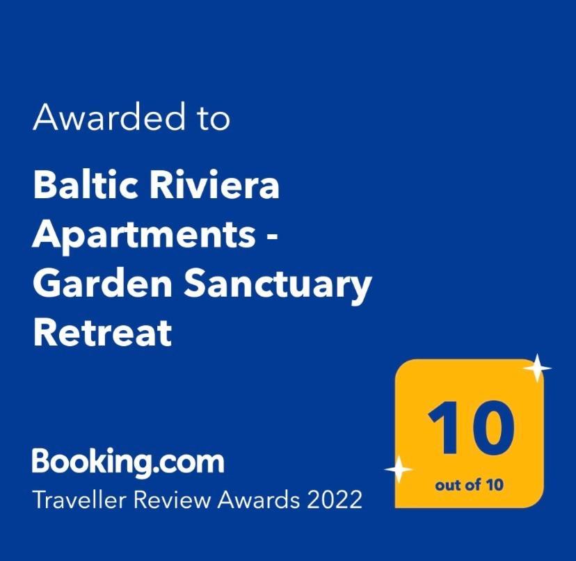 Baltic Riviera Apartments - Garden Sanctuary Retreat Гданск Екстериор снимка